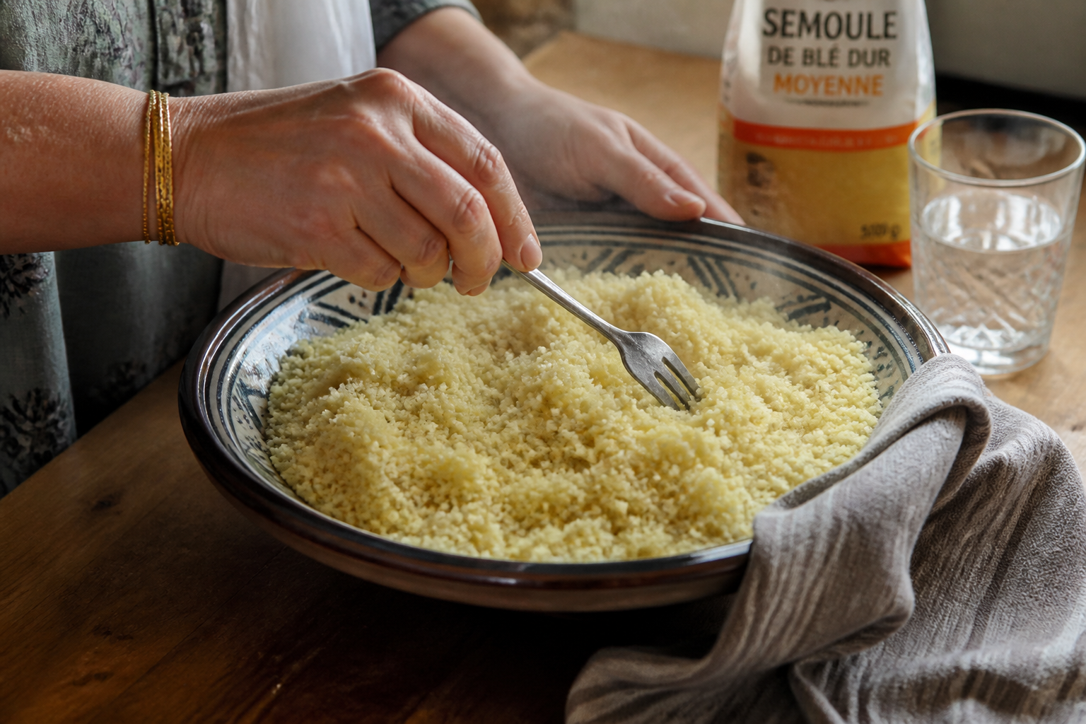 Couscous maison : réussir une semoule légère et parfumée