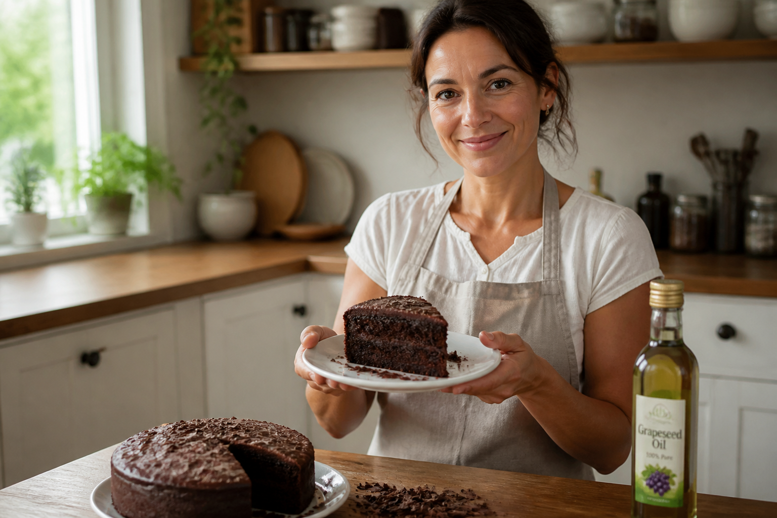Gâteau au chocolat sans beurre : le moelleux malin à l’huile neutre