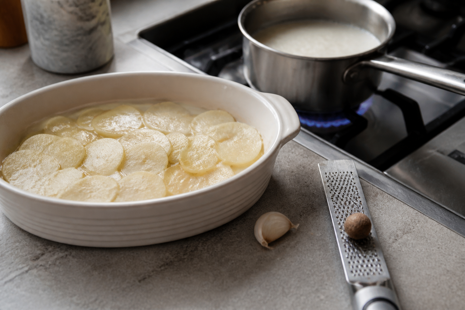 Gratin dauphinois : faut-il précuire les pommes de terre ?