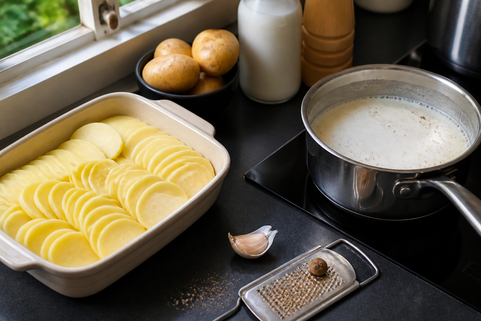 Gratin dauphinois : faut-il précuire les pommes de terre ?