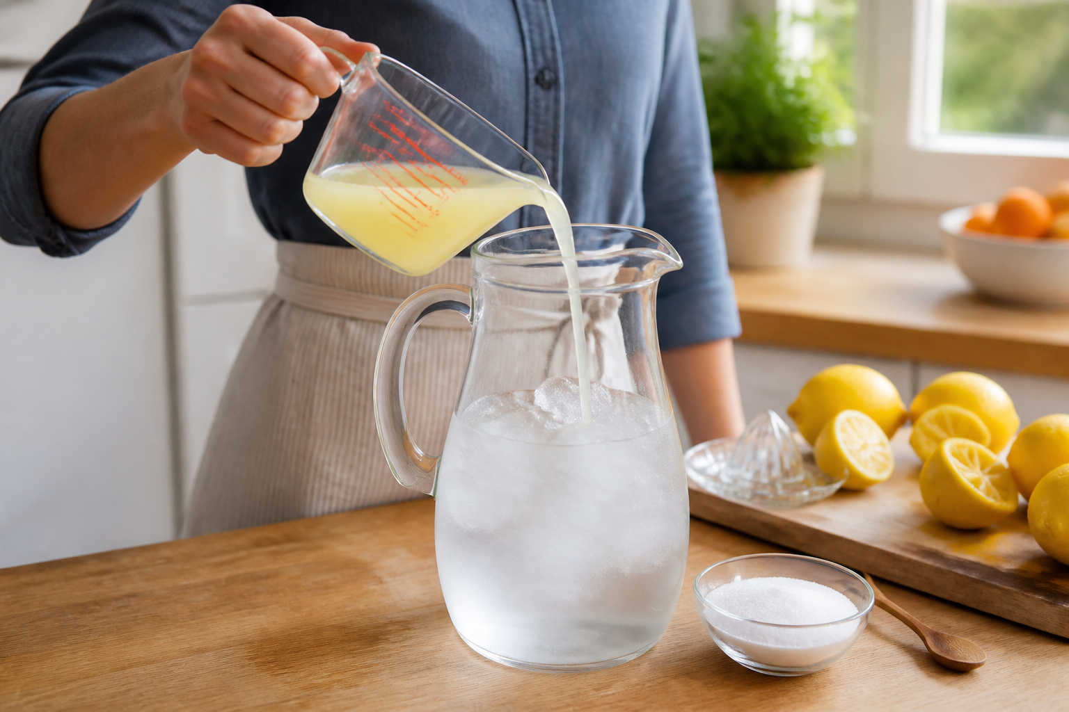 Limonade maison : doser citron et sucre sans amertume