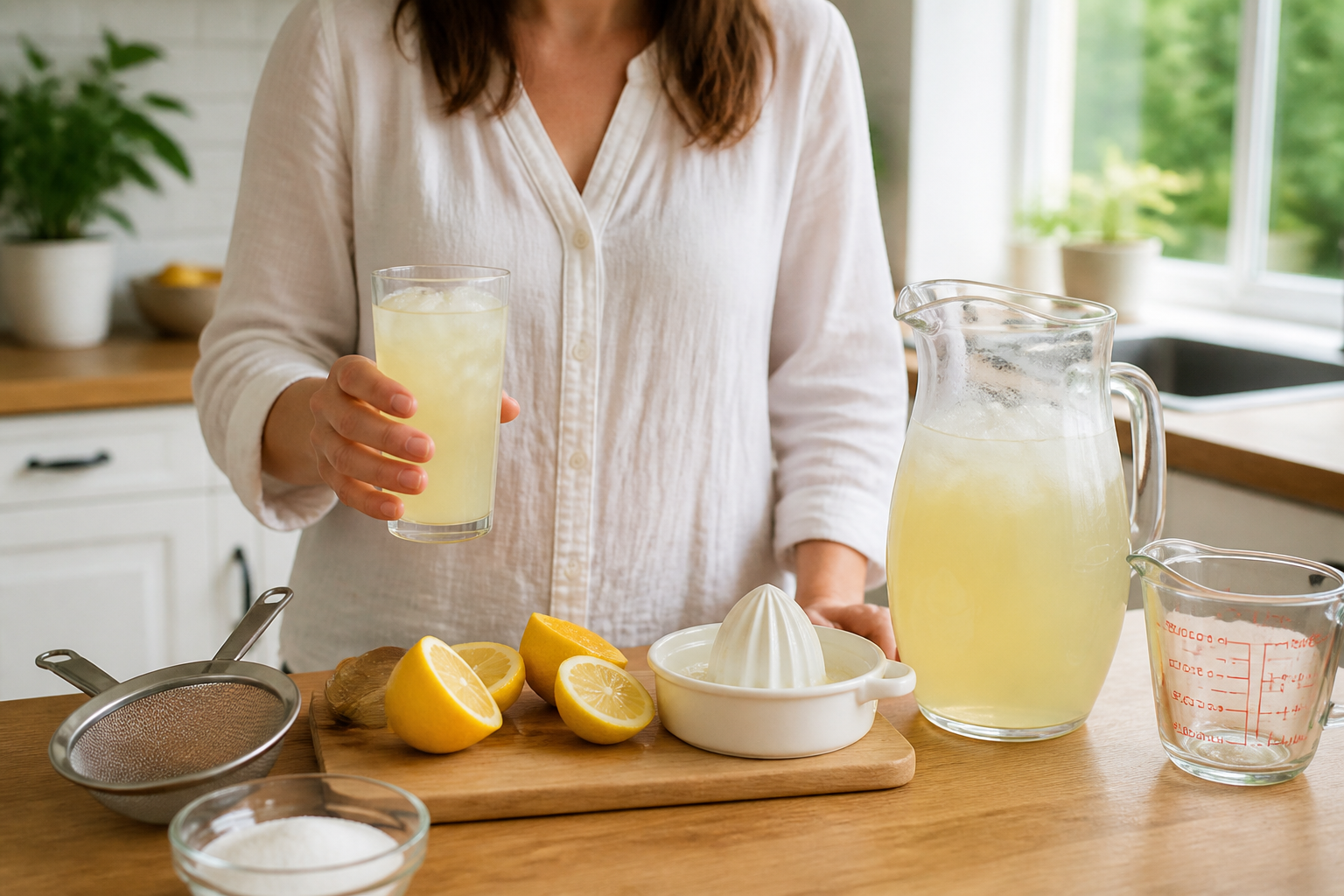 Limonade maison : doser citron et sucre sans amertume