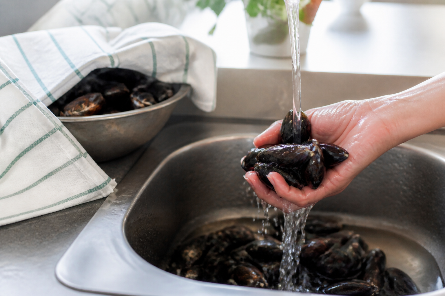 Moules marinières : nettoyer, cuire et parfumer sans les dessécher