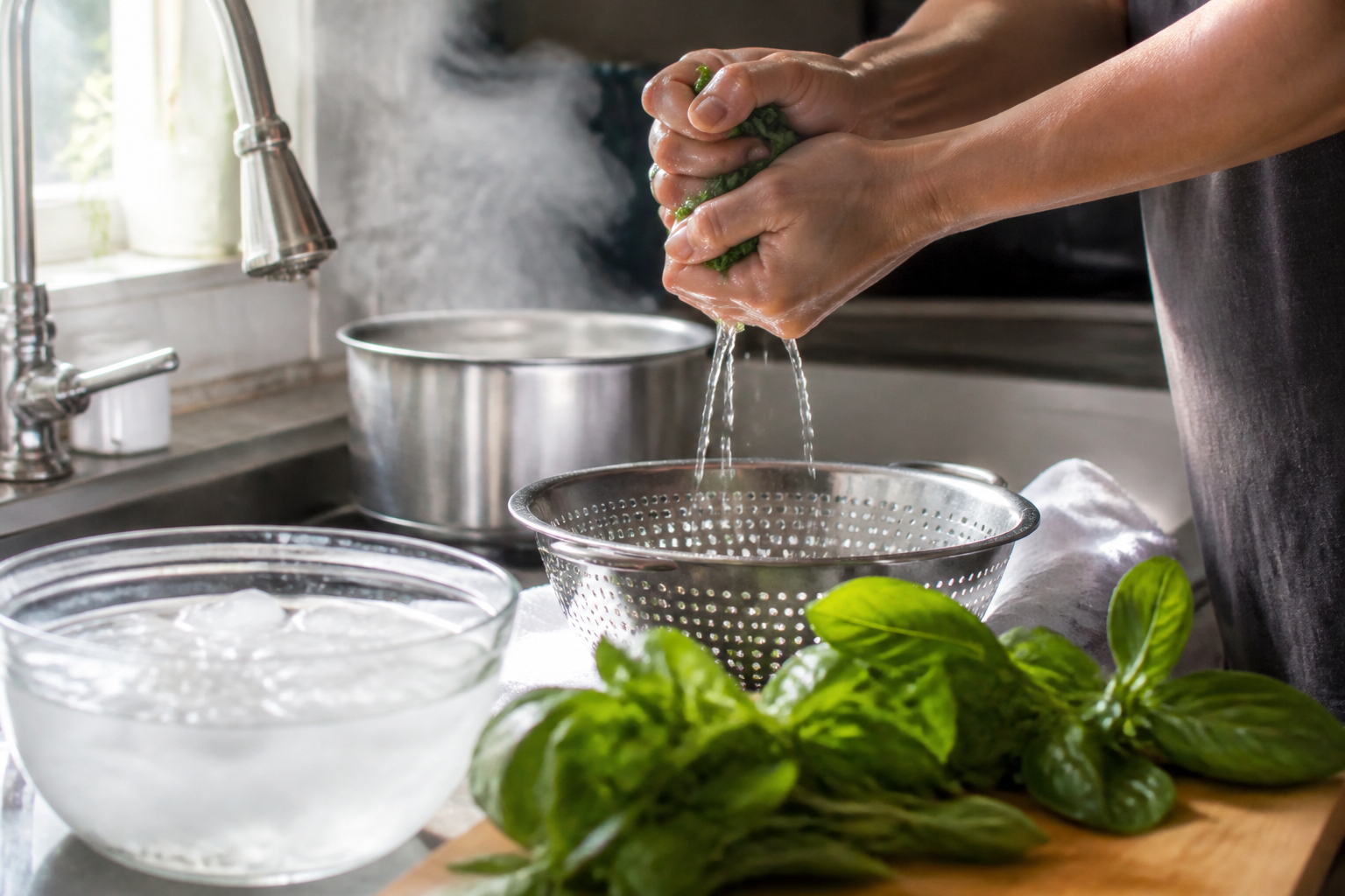 Pesto de basilic maison : comment garder une belle couleur verte