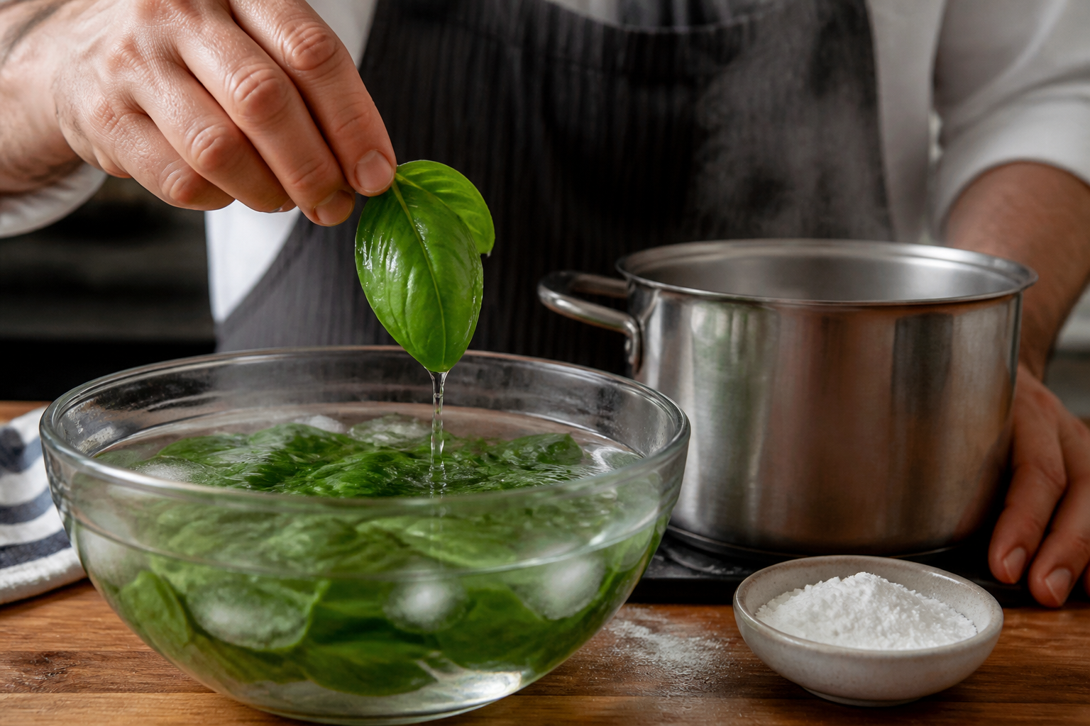 Pesto de basilic maison : comment garder une belle couleur verte