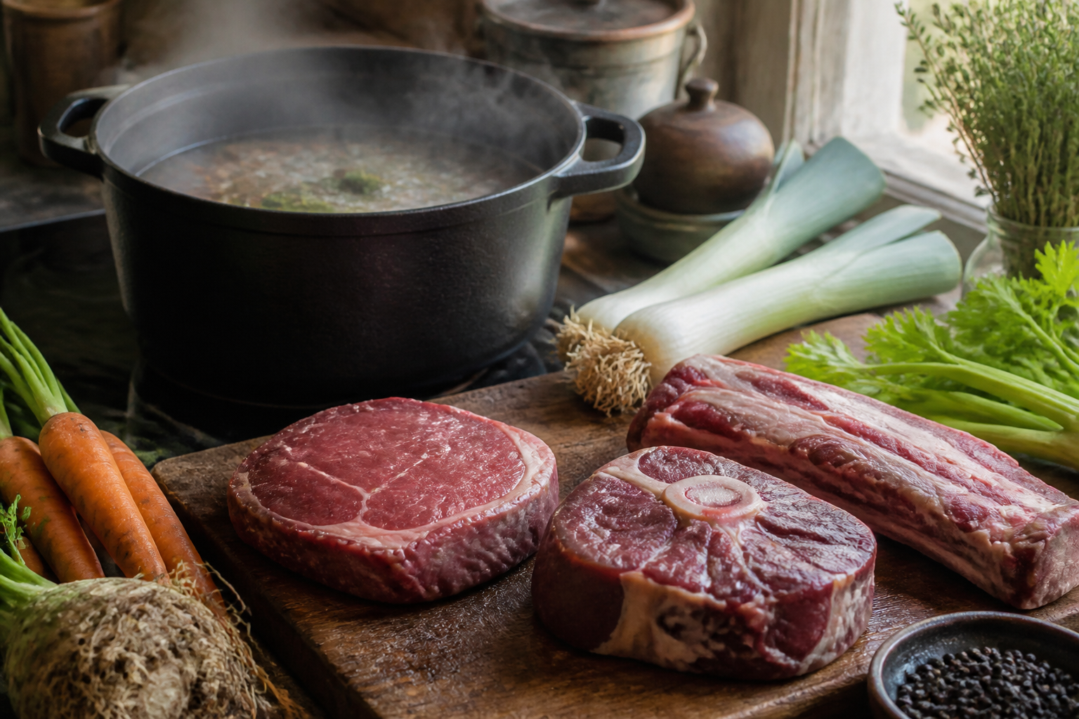 Pot-au-feu maison : quels morceaux choisir pour un bouillon savoureux