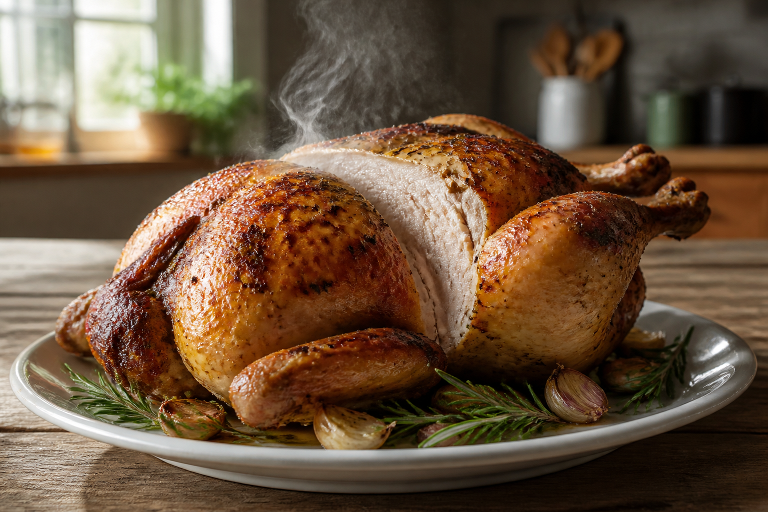 Poulet rôti au four : le secret d’une peau croustillante et d’une chair juteuse