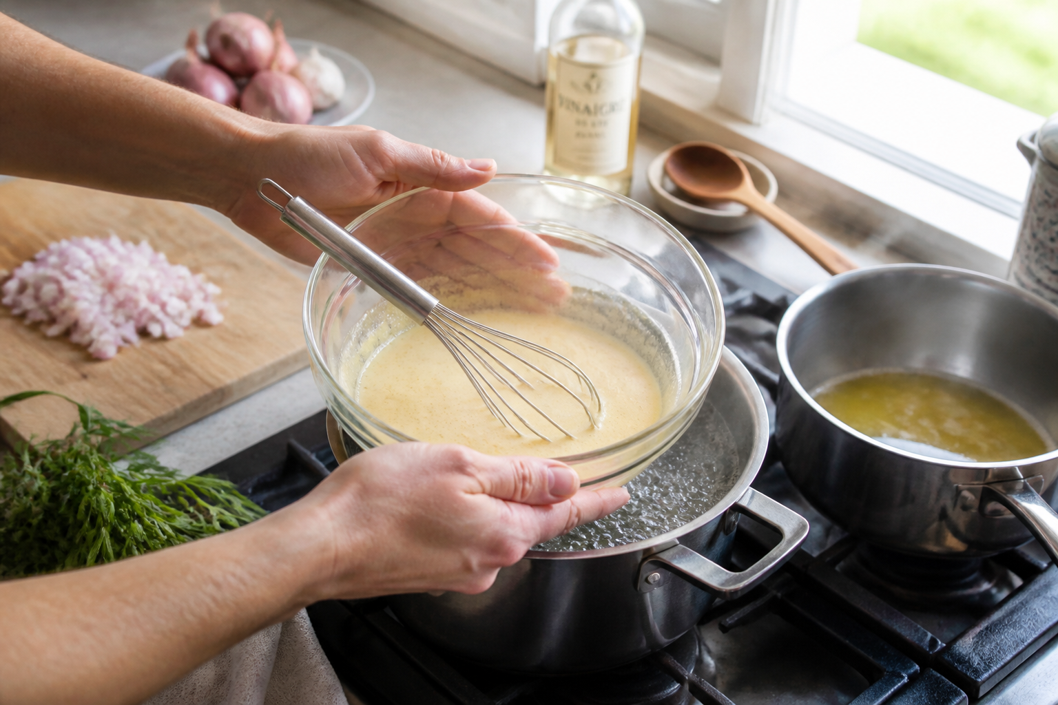 Sauce béarnaise facile : la version inratable au bain-marie