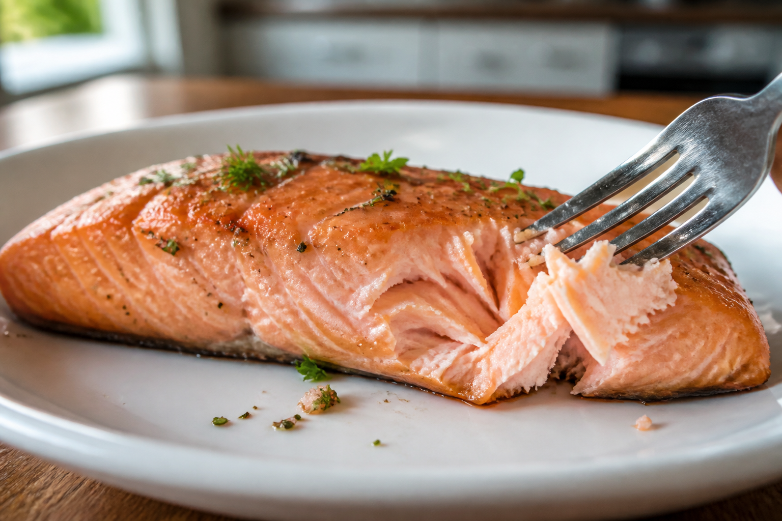 Saumon au four : la cuisson basse température pour un pavé nacré